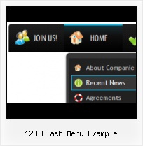 Flash Horizontal Menu Template Swf Flash Script Tabs