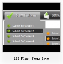 Flash Menu Navigation Templates Flash Pull Down Hover Menu