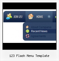 Round Menu Theme For Se Tuto Flash Template Menu