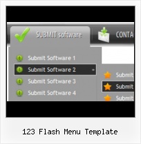 Flash Menu Generators Overlapping Images Flash