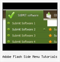 Creating Navigation Buttons In Flash Vertical Pop Up Menu In Flash