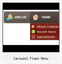 Drop Down Menu Flash Web Templates Popup Slide Menu Flash