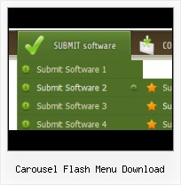 Flash Button Commands Generador Menu Vertical Flash