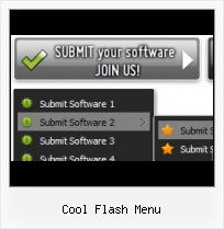 Free Flash Vertical Drop Menu Expanding Flash Javascript Menu