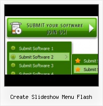 Site Menu Template Flash Layers Onmouseover