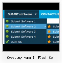Menus Flash Template Flash Horizontal Scrolling Image Bar