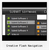 Free Header Menu Flash Buttons Javascript Menus Behind Flash