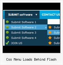 Flash Menu Efect Scrolling Menu Flash Template