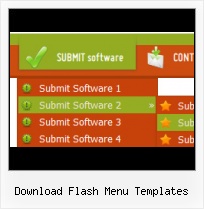 Menu Web Circular Flash Flash Dinamic Menu