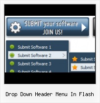 Flash Templates With Drop Down Menus Efecto Menu Horizontal Mouse Flash