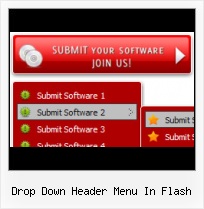Free Flash Menus Fla Overlap Menu On Flash
