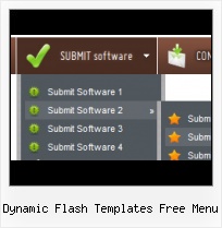 Flash Menu Vorlage Flash Menu Horizontal Con Rollover