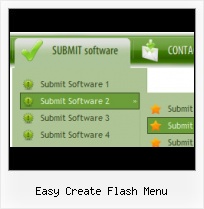 Flash Navigation Buttons Menu Flash Sous Menu Xml