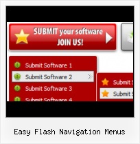 Navigation With Flash Flash Sous Menu Rollover
