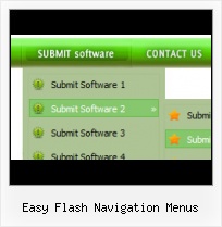 Drop Down Menu Actionscript 2 Template Flash Navigation Bar With Submenu Examples