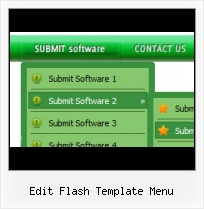 Flash Menu Vorlage Defilement Horizontal D Image Avec Flash