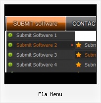 Flash Hides Menu Sliding Objects On Mouse Over Flash