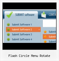 Menu Flash Fla Round Aqua Style Buttons In Flash