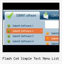 Templates Menu Sites Crear Menu Flash Profesional