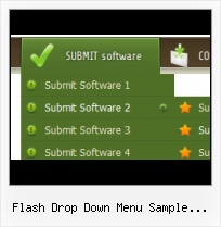 Free Flash Navigation Bar Flash Collapsible Menu Tut