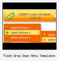 Website Navigation In Flash Transparent Menu Flash With Effect