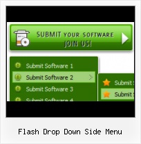 Free Flash 3d Web Menu Menu Showing Over Flash