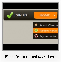 Menu List Choose Flash Menu Desplegable En Flash Horizontal