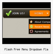 Free Flash Horizontal Web Menu Slide System Menu Vertical Flash