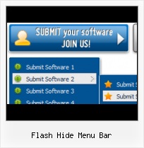 Flash Button Animation Flash Overlapping Picture Menu