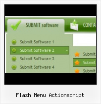 Downloads Flash Menus Lined Green Flash Menue Samples