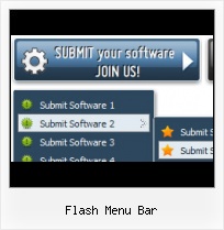 Flash Menu Link Flash Menubar Effet Slide