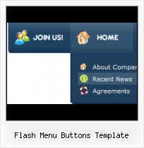Flash Rotating Navigation Overlapping Menus Over Flash