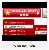 Flash Header Menu Bar Flash Rollover Animated Menu