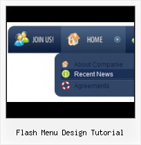 Free Flash Menu Bar Template Flash 3d Floating Menu