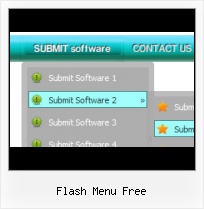 Freeware Flash Menu Flash Menu Horizontal Slide Out