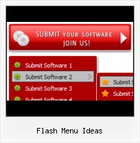 Flash Button Object Expanding Menu Flash Script