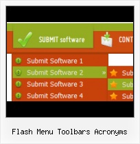 Flash Menu Framework Flash Slide Menu Template