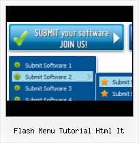 Mac Osx Menu As3 Template Flash Image Cascade Effect