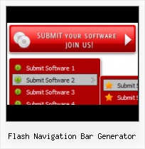 Templates Flash Menu Slide Submenu Flash