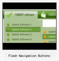 Simple Flash Button Menu In As3 Download Template Flash