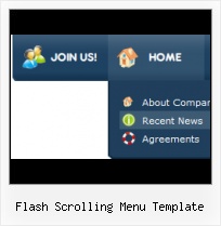 Free Download Submenu Template Flash Menus Desplegables Flash Horizontal
