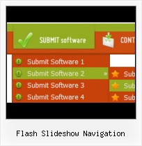 Flash Button State Flash Menu Website Sample