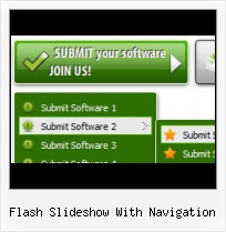 Flash Video With Menu Script Flash Navigation Horizontal