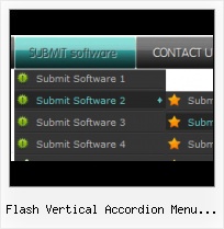 Flash Green Template Write Xml Menu Menu Desplegable Flash Vertical