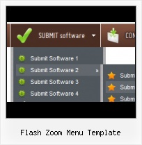 Flash Button Animations Flash Scrolling Menu Sample