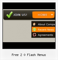 Menu Flash Examples Template Menu Vertical Flash