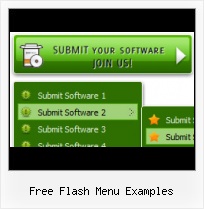 3 Menu Item As3 Horizontal Scroller Flash
