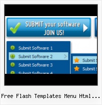 Site Flash Goes Over Menu Menus Flash Web Templates