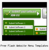 Flash Vertical Menu Templates Flash Html Template Example