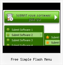 Flash Menu Button Menu Desplegable Sobre Flash